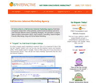 Tablet Screenshot of 87interactive.com